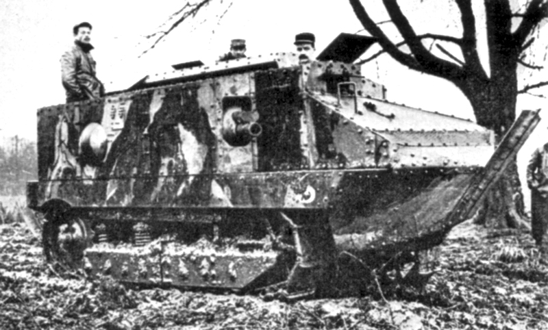 Fransız 1. Dünya Savaşı Tankları ve Zırhlı Araçları